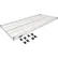 Nexel® S2148C Chrome Wire Shelf 48"W x 21"D