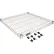 Nexel® S2424C Chrome Wire Shelf 24"W x 24"D