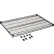 Nexel® S2436B Black Epoxy Wire Shelf 36"W x 24"D