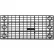 SPC Industrial™ DuraShelf™, Grid Top Panel, 36"W x 16"D, x 2-5/8"H, Black