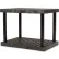 SPC Industrial™ DuraShelf™, 2 Shelf, Grid Top, 36"W x 24"D x 27"H, Black