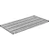 Nexel® S3672B Black Epoxy Wire Shelf 72"W x 36"D