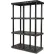 SPC Industrial™ DuraShelf™, 4 Shelf, Grid Top, 48"W x 24"D x 75"H, Black