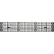 SPC Industrial™ DuraShelf™, Grid Top Panel, 96"W x 16"D, x 2-5/8"H, Black