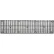 SPC Industrial™ DuraShelf™, Grid Top Panel, 96"W x 24"D, x 2-5/8"H, Black