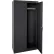 Sandusky® Classic All-Welded Wardrobe Cabinet, Solid Door, 36"W x 24"D x 72"H, Textured Black