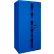 Sandusky® Elite Heavy Duty Storage Cabinet, 22 Gauge, 36"W x 18"D x 72"H, Blue