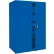 Sandusky® Elite Heavy Duty Storage Cabinet, 22 Gauge, 46"W x 24"D x 72"H, Blue