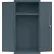 Sandusky® Elite All-Welded Wardrobe Cabinet, Solid Door, 36"W x 24"D x 72"H, Charcoal