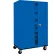 Sandusky® Transport Heavy Duty Mobile Storage Cabinet, 22 Gauge, 46"W x 24"D x 78"H, Blue