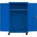 Sandusky® Transport Heavy Duty Wardrobe Cabinet, 22 Gauge, 46"W x 24"D x 78"H, Blue