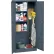 Sandusky® Value Line Light Duty Janitorial Cabinet, 30"W x 18"D x 66"H, All-Welded, Charcoal