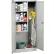 Sandusky® Value Line Janitorial Cabinet, 30"W x 18"D x 66"H, Assembled, Dove Gray