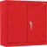 Sandusky® Classic Wall Mount Storage Cabinet, 30"W x 12"D x 26"H, All-Welded, Red