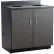 Safco® Hospitality Base Cabinet with 2 Waste Receptacle Ports, 36"W x 25"D x 39"H, Asian Night