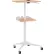 Safco® Vum™ Mobile Workstation, 30-3/4"W x 22-7/8"D x 36-1/8" - 48-1/4"H, Natural