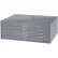 Safco® 5 Drawer Blueprint Flat File Cabinet, 40-1/2”W, Gray