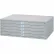 Safco® 5 Drawer Blueprint Flat File Cabinet, 46-1/2”W, Gray