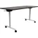 Safco® Jurni Flip-Top Training Table with Casters, 60"L x 24"W x 29"H, Asian Night