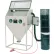 ALC 40403L Top & Side Open Blast Cabinet W/ Dust Collector, Steel