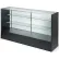 5' Full Vision Show Case, Black