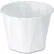 Dart® SCC100, Heavy Duty Pleated Souffle Cups, White, 5,000/Case