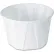DART® SCC200, Heavy Duty Pleated Souffle Cups, White, 5,000/Case