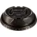 Dart® Optima Reclosable Lids for Hot Paper Cups, Fits 10 to 24 oz Hot Cups, Black, 1000/CT