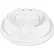 Dart® Optima Reclosable Lids for Hot Paper Cups, Fits 10 to 24 oz Hot Cups, White, 1000/CT