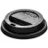SOLO® Cup Company Traveller Cappuccino Style Dome Lids For 8 oz Hot Cup, Pack of 1000