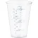 Dart® Plastic Medical & Dental Cups, Graduated, 10 oz, Clear, 50/Bag, 20 Bags/Carton