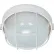 Nuvo 60/518, 1 Light-Die Cast Bulk Head, Frosted Diffuser, Semi Gloss White, 10"W