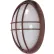 Nuvo 60/529, 1 Light-Die Cast Bulk Head, Frosted Diffuser, Architectural Bronze, 8.5"W X 12.5"H