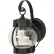 Nuvo 60/632, 1 Light-Wall Lantern-Onion Lantern W/Clear Seed Glass, Textured Black, 6"W X 10.625"H