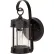 Nuvo 60/635, 1 Light-Wall Lantern-Piper Lantern W/Clear Seed Glass, Textured Black, 5"W X 10.625"H