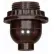 Satco 80-1072 Medium Base Socket - Short Keyless-Less Set Screw  1/8 IP Cap w/Plastic Bushing