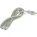 Satco 90-2312 10 Ft. Heavy Duty Cord Set 18/3 SJT -105-#176;C, Clear Silver