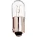 Satco S6918 E755 0.95w Miniature W/ Minature Bayonet Base Bulb - Pkg Qty 10