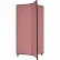 3 Panel Display Tower, 5'9"H, Fabric - Rose