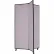 3 Panel Display Tower, 5'9"H, Fabric - Grey Smoke
