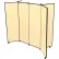 6 Panel Display Tower, 5'9"H, Fabric - Desert