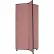 3 Panel Display Tower, 6'5"H, Fabric - Cranberry