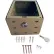 Supco Thermostat Guard - 4-1/2 x 3-9/16 x 6-3/4 Includes 2 Keys
