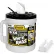 Toolbox® Z600 Big Grip® Bucket White Rags, 300 Sheets/Bucket, 2/Case