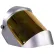 Oberon® Face Shield UV Scratch-Resistant, Dual Crown, Ratcheting Headgear