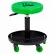 Viking Adjustable Height Roller Seat w/Tool Tray, 300 lbs Capacity