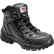 Avenger Hiker Men's Work Boots, Composite Toe, Size 9W, Black