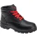 Avenger Builder Econ Mid Men's Work Boots, Steel Toe, Size 15W, Black