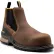 Avenger A-Max Dozer Chelsea Men's Work Boots, Composite Toe, Size 8.5M, Brown