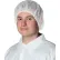 Oberon® Flame-Resistant Hair Nets, White, 24" Size
